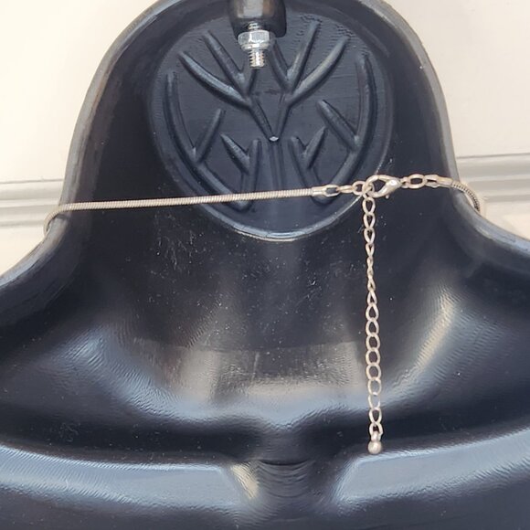 Bold Tribal Statement Necklace – Antique Silver Tone - Picture 6 of 11